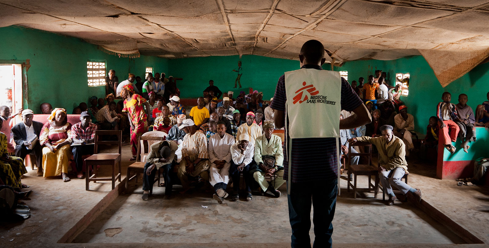 MSF Health promotion session.